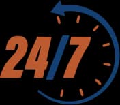 24/7 online booking system: